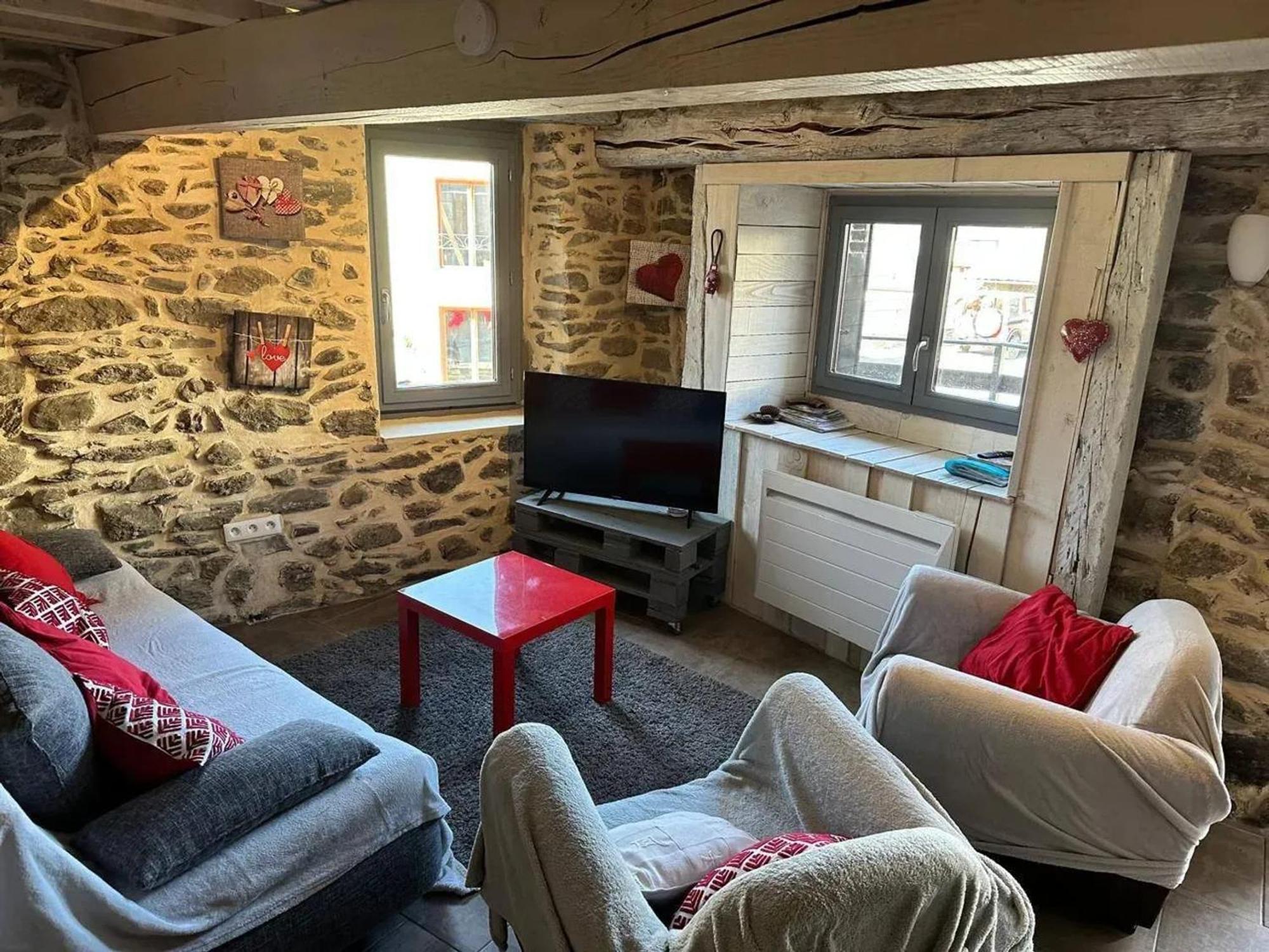 Chalet Confortable A Ascou Avec Vue Sur La Montagne Zewnętrze zdjęcie