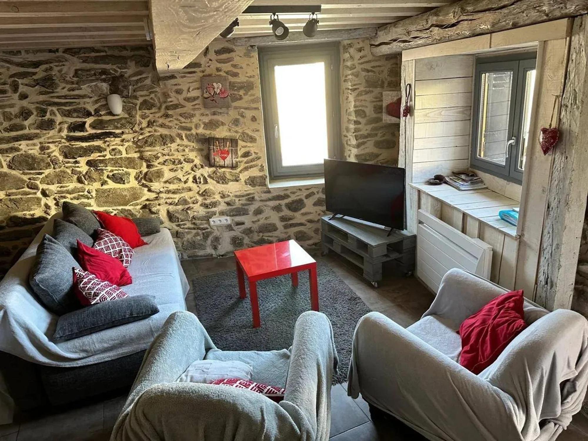 Chalet Confortable A Ascou Avec Vue Sur La Montagne Zewnętrze zdjęcie